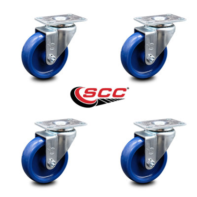 Solid Polyurethane Top Plate Caster