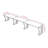 Constantia 141.73'' W Rectangle Partition Desk
