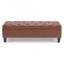 Banc repose-pieds avec rangement