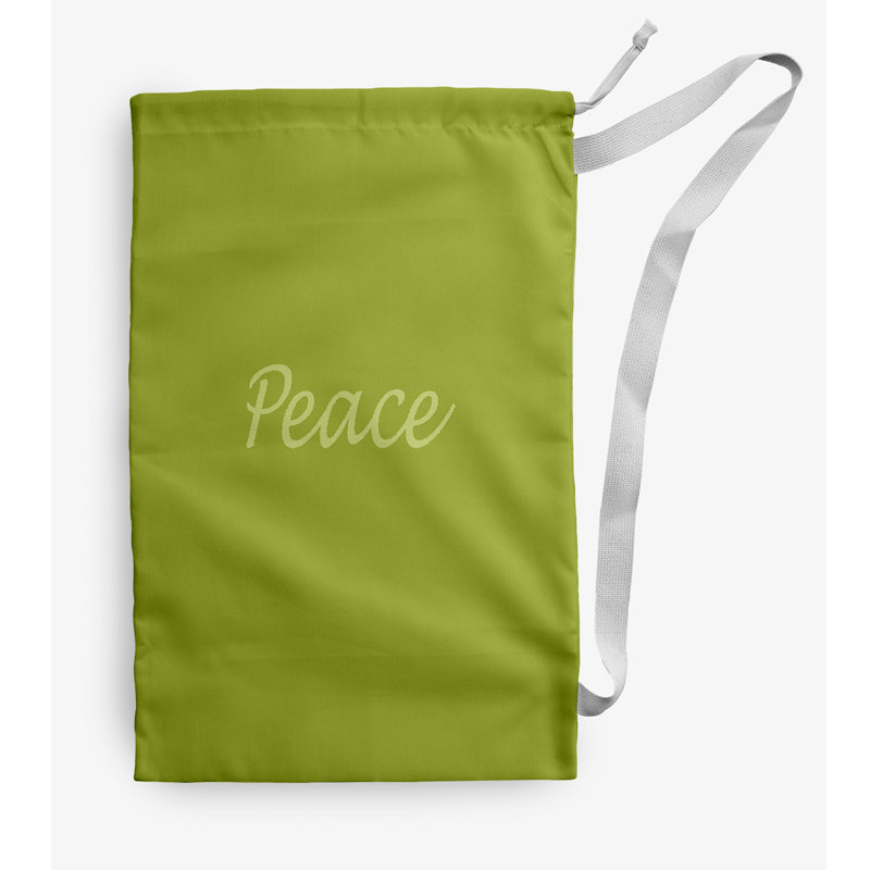Sac à linge Peace Peace, Petit (H 29 po x l 18 po), Néon