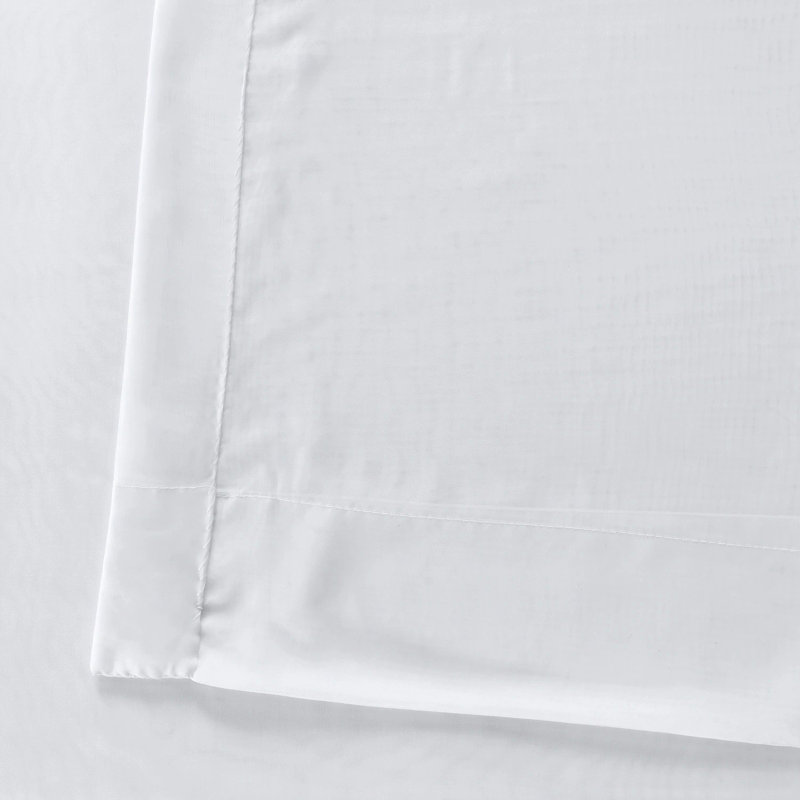 Carissia Extra Wide Sheer Curtain Panel, 100" W x 96" L, White