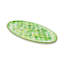 Green Marble Check Melamine Oval Platter