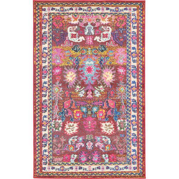 Langley Street Eddins Floral Rug & Reviews - Wayfair Canada