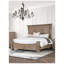 Mobilier de chambre à coucher formel traditionnel traditionnel en chêne vieilli 1pc