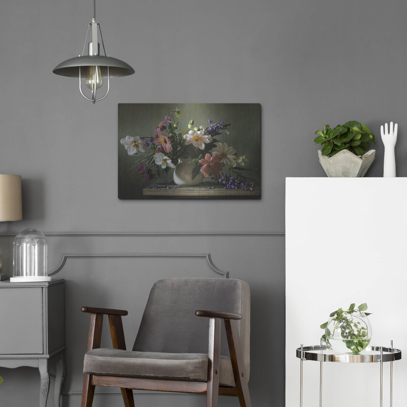 «Bouquet I» par Photoinc Studio, art mural en métal, 16 po x 12 po, H 16 po x l 24 po