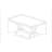 Panda Marble Black And White Dining Table