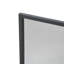 Pare-étincelles en fer 1 panneau Regina 38 po x 30 po, finition noire
