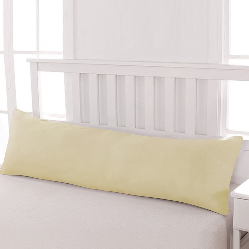 Housse de coussin pour le corps, 1800 Housse de coussin pour le corps en microfibre brossée avec fermeture à enveloppe - 20 x 54 pouces - NTBAY
