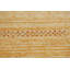 Tapis jaune en laine jaune style tribal Gabbeh 4 x 6