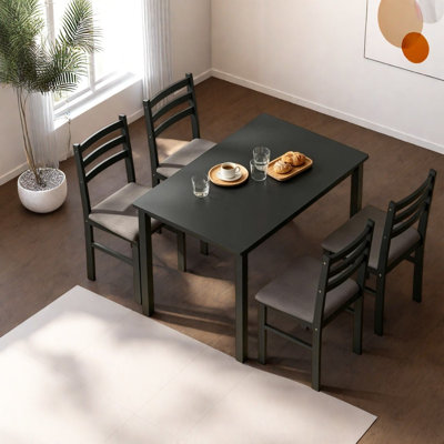 Ensembles de table de salle à manger peu encombrants (doit inclure la table et la chaise), cuisine en bois aggloméré