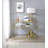Ciara 37'' Glass Top Console Table