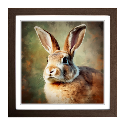 Rabbit Digital No.6 - Framed Print