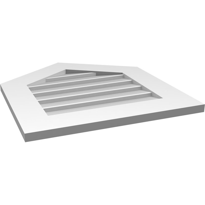 Ventilateur à pignon en uréthane non-fonctionnel Signature, H 24 po x l 22 po x P 1 po