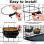 Removable Stainless Steel Dog Bowl – Hanging Food & Water Feeder For Pet Kennels, Fits Small, Medium, And Large Dogs