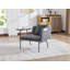 Fauteuil de loisir, fauteuil de détente avec petite table et coussin de dossier-133945880