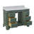 Twain 48" Single Bathroom Vanity Set with Sage Green Cabinet and Carrara Marble Countertop-1871253182-1830077190