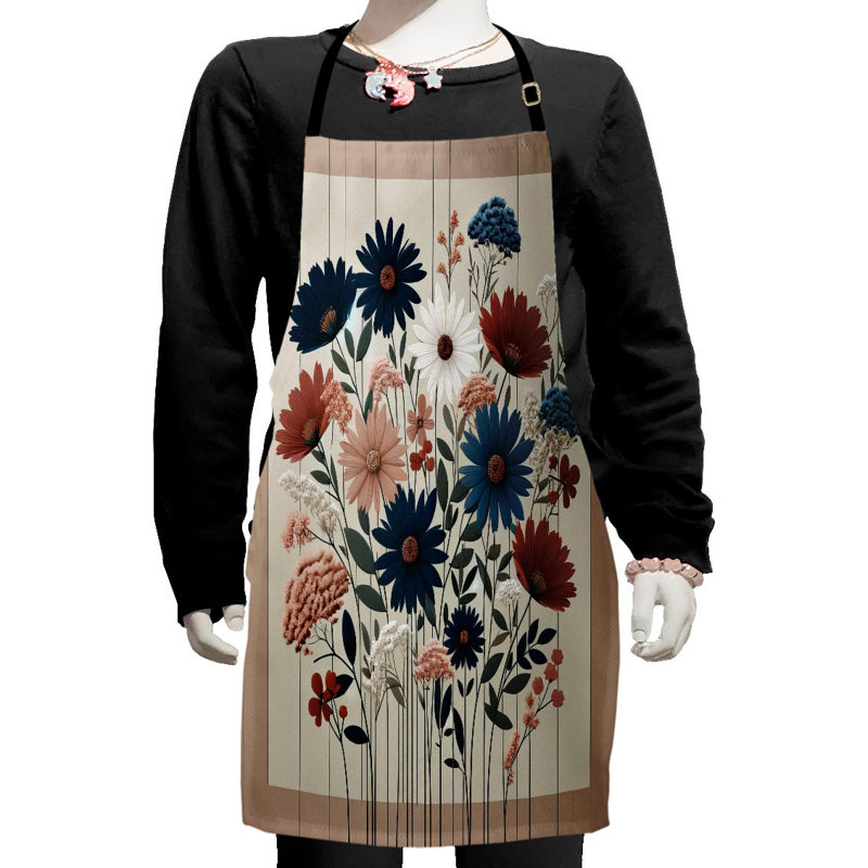 Floral Bib Apron
