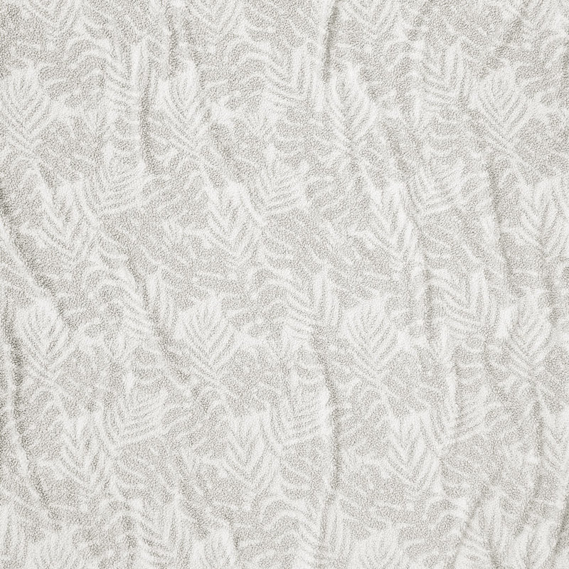 Throw Blanket, Gray Floral