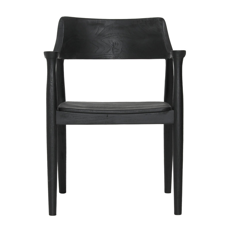 Stafford Teak Dining Chair, Black