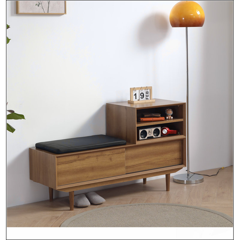BANC ANTIQUE HALWAY BANC EN CHÊNE COULEUR Conception simple, confortable et durable, banc multifonctionnel