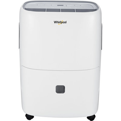 Whirlpool 50 Pint Dehumidifier with Pump for Rooms up to 4500 Sq. Ft.