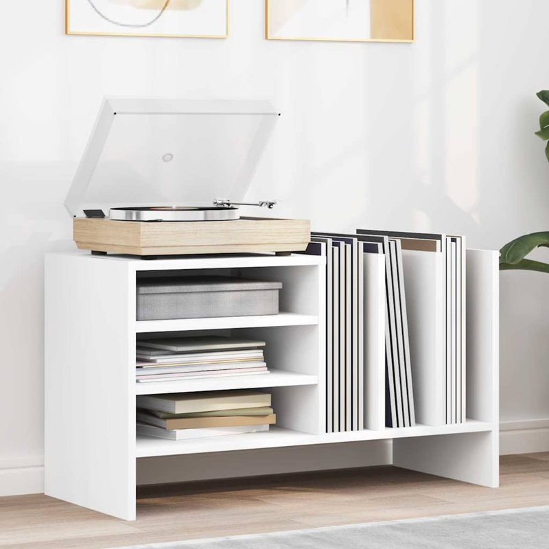 45cm H x 78.5cm W Bookcase, White