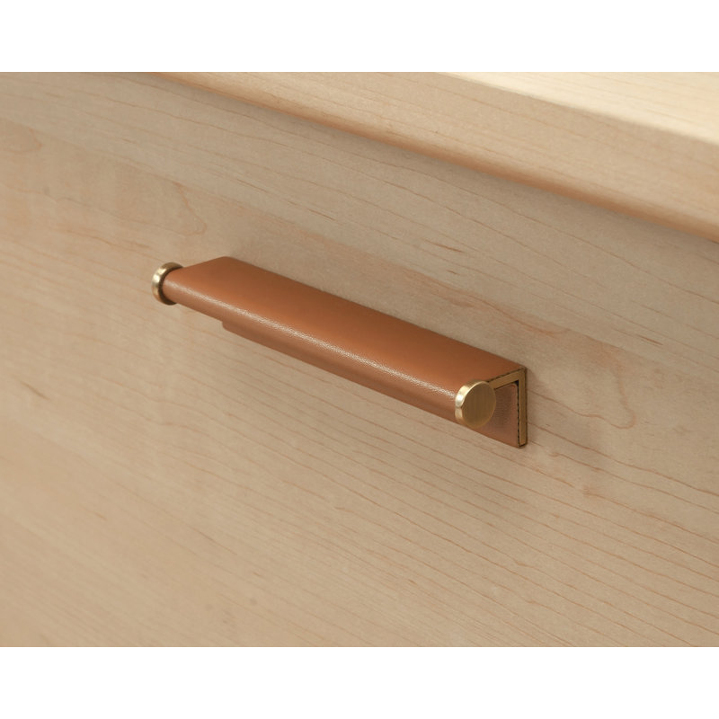 Natural Maple 2-Drawer Lockable Lateral File Cabinet