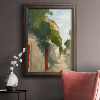 Village Street II - reproduction d'art sur toile