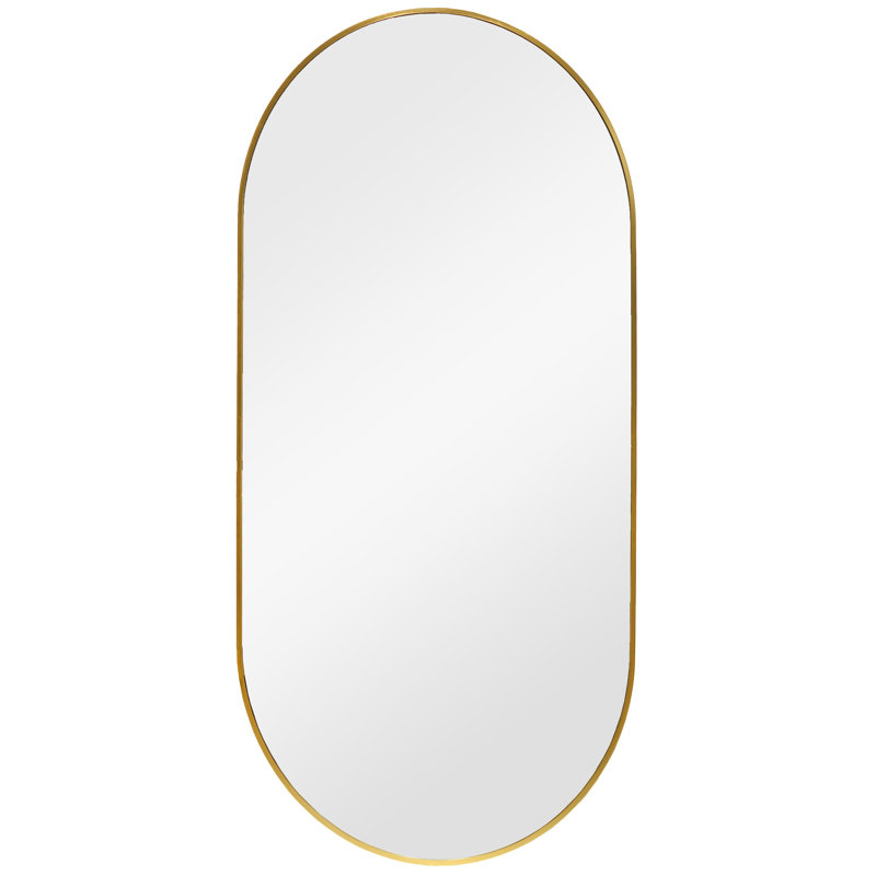 Miroir de salle de bain Laquentin, Or