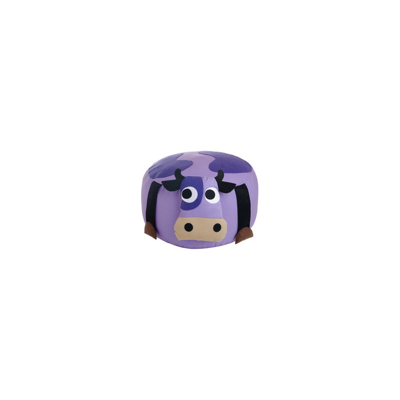 Siège souple en vache mauve