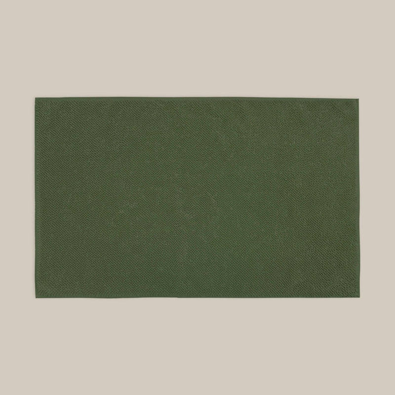 100% Cotton Bath Mat, Khaki