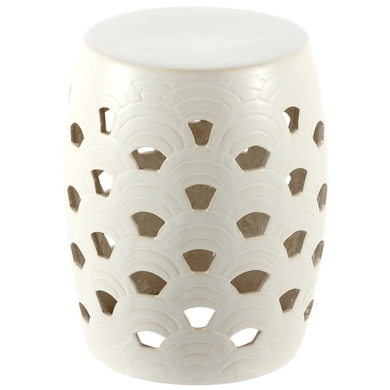Table de bout Chenley, Blanc