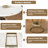 Extendable Dining Table Sets With Marble And Wood For Modern Kitchens