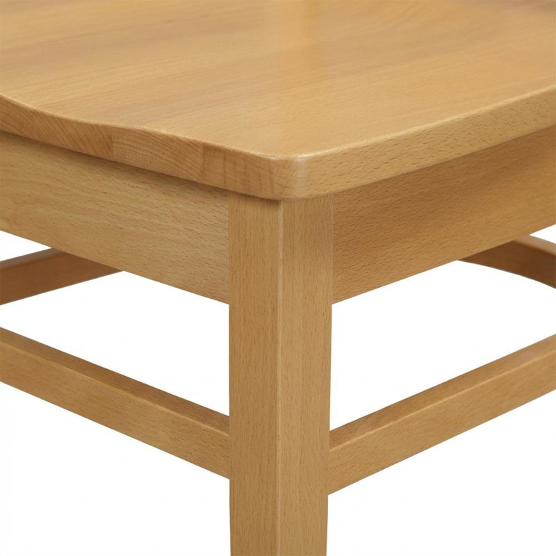 Oak Dining Chairs Set Of 4, Wooden Seats, Traditional Style, Solid Wood Construction, Durable, Residential Use, Lightweight, Elegant Design