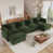 Chenille verte