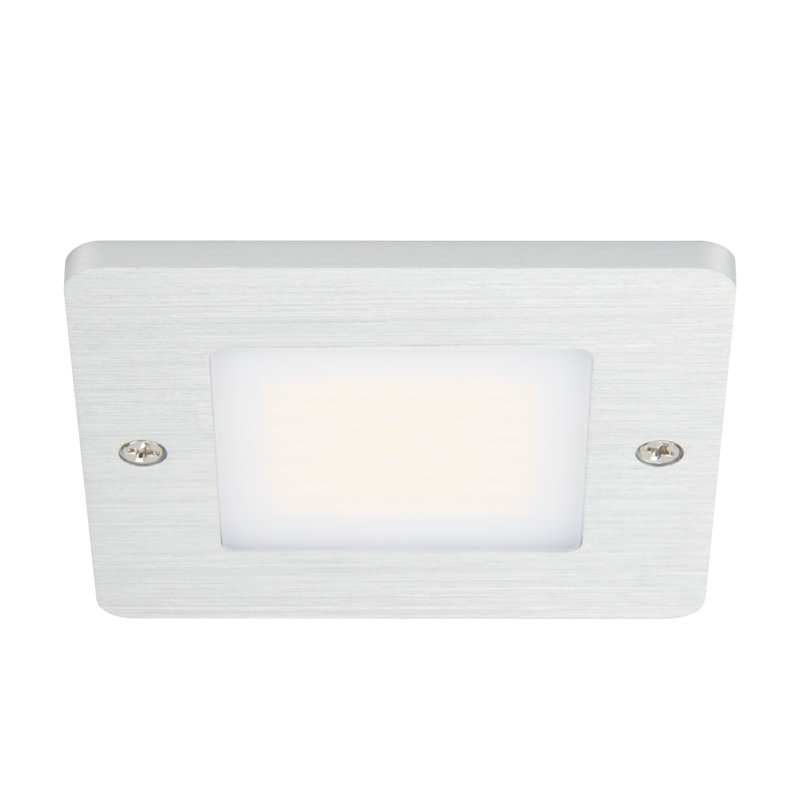 Disc & Square Low Profile Under Cabinet LED Puck Lights, Square, 4000K