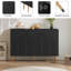 Sirgio 47.2'' Sideboard Buffet Cabinet with 3 Doors for Kitchen, Hallway, Living Room-1696847396