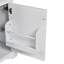 Meuble-lavabo de 20 pouces avec lavabo en céramique, porte à fermeture douce, tablette réglable et support de rangement fixé à la porte-394329457