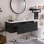 Meuble-lavabo mural 48 po Woodgrain-358839229