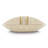 Wren Appliqued and Fringed Throw Pillow