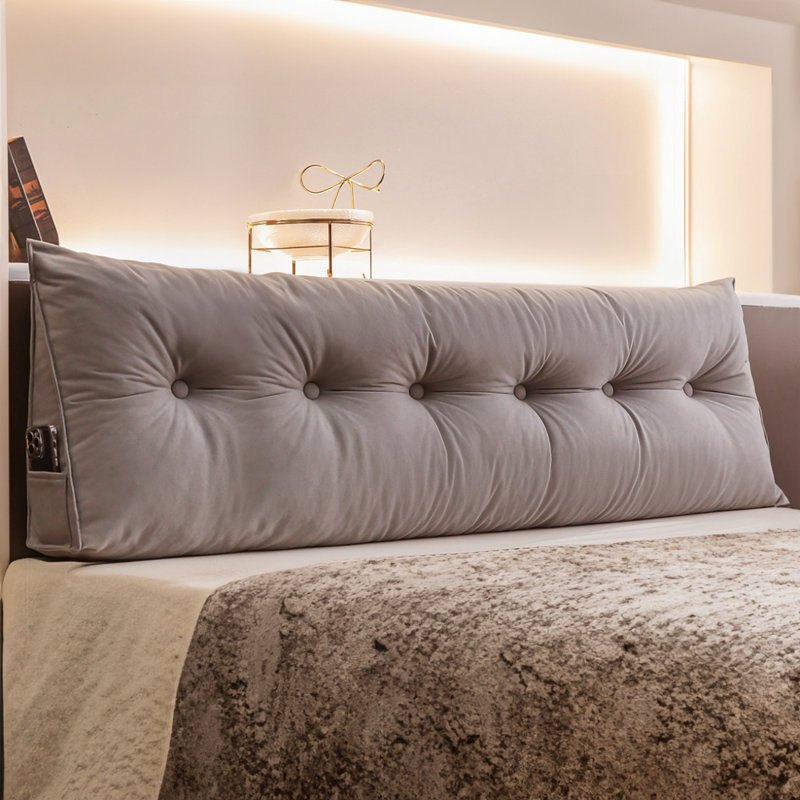 Washable Wedge Headboard Pillow