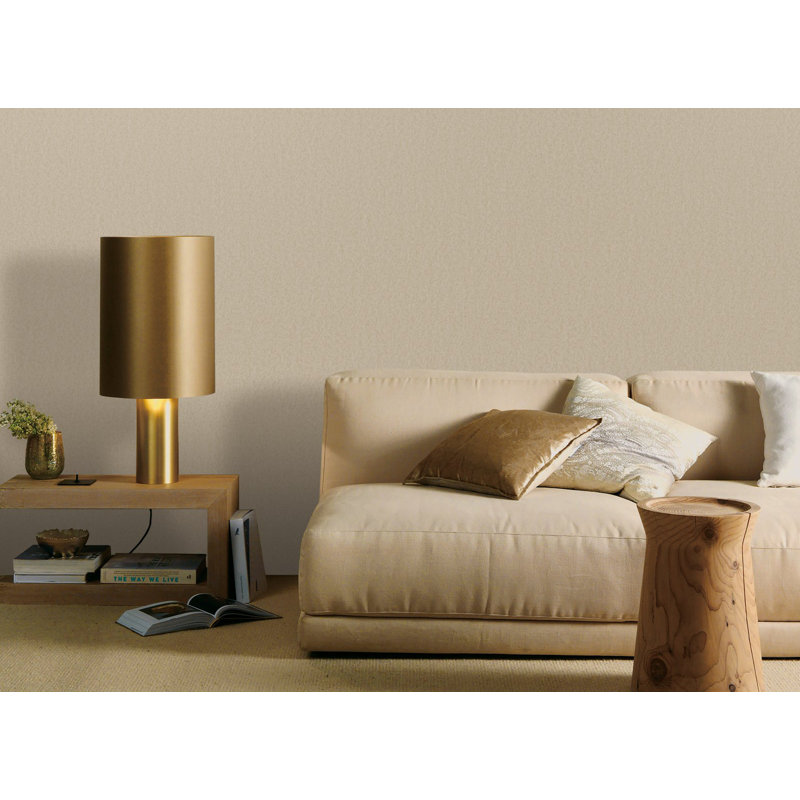 Galerie Designer Colours Close Texture Wallpaper, Sand Beige