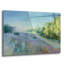  'Sunrise Meadow' by Danhui Nai Acrylic Glass Wall Art, 24" x 16"-370311485