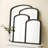 Lucena Wood Arched Rectangle Wall Mirror-1193100353-1193248563
