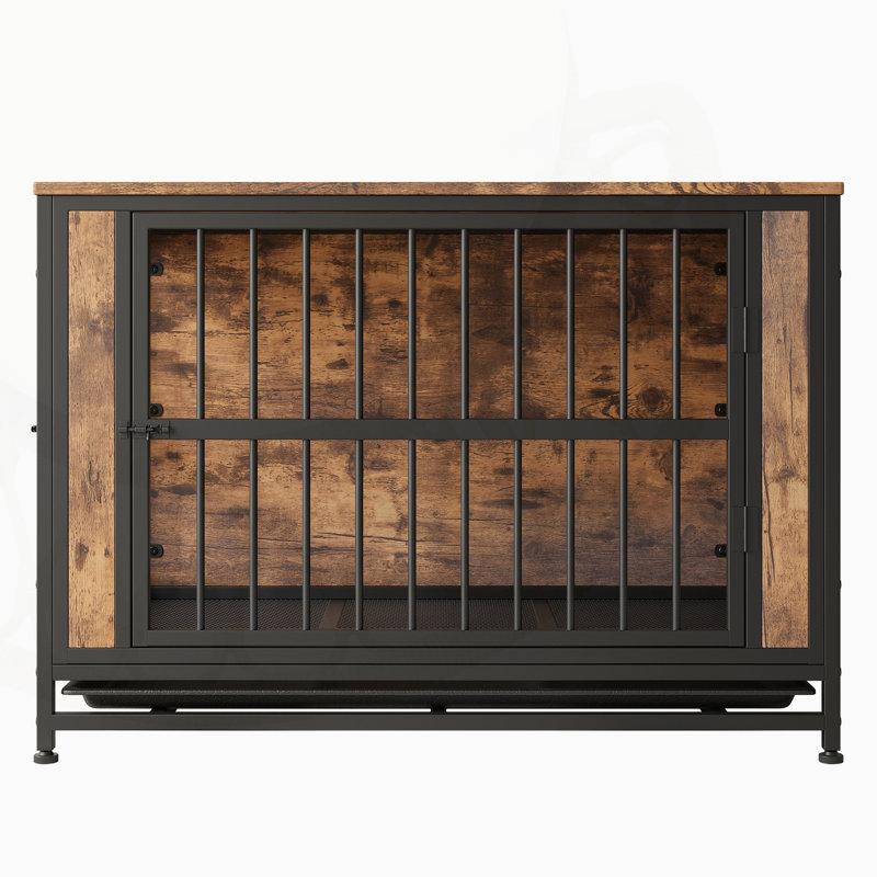 Table de caisse polyvalente en bois pour chien avec plusieurs caractéristiques pour le confort des animaux