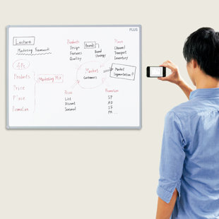 Plus Boards Yes Steel Wall Plastic Interactive Whiteboard