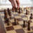 Game Table - Reversible Tabletop with Chess, Checkers and Backgammon Gameboards - Game Room Furniture -  Chess & Games 