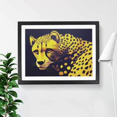 Striking Cheetah - Framed Print