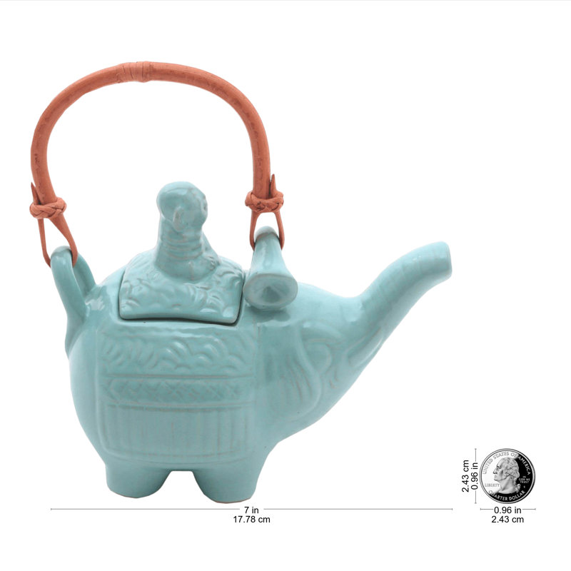 Théière 27 oz Tillbury Buddha, Turquoise