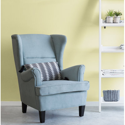 Milne Upholstered Wingback Chair